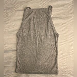 Gray Women's Sleeveless Top